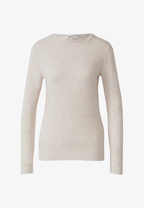 s.Oliver Long sleeved top - beige