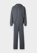 UNISEX RELAXED AND WIDE LEG PIPED JOGGER TRACKSUIT Media 1