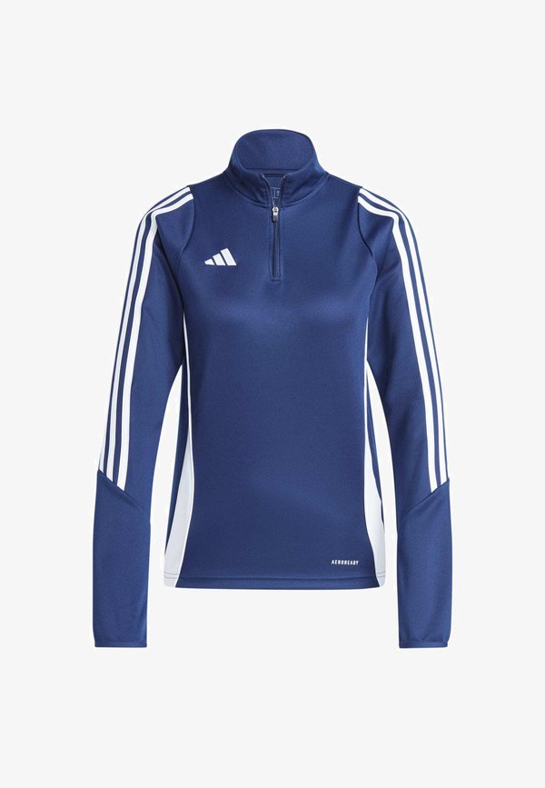 adidas Performance TIRO24 TRAINING TOP WOMEN - Long sleeved top - team navy blue white