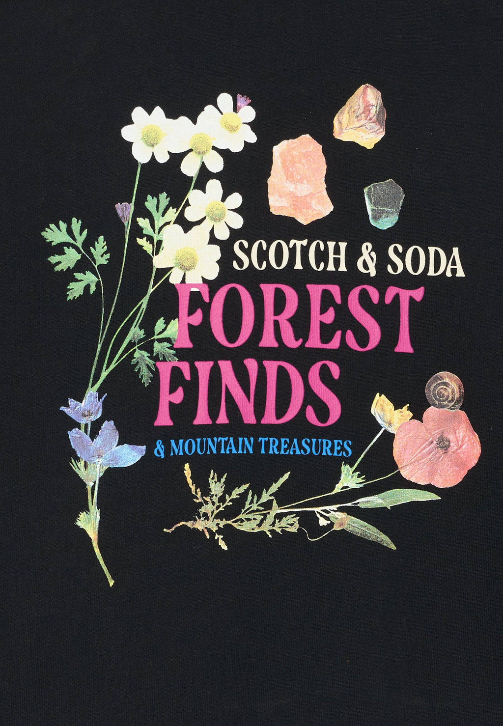 Scotch & Soda LOOSE FIT WITH BACK ARTWORK