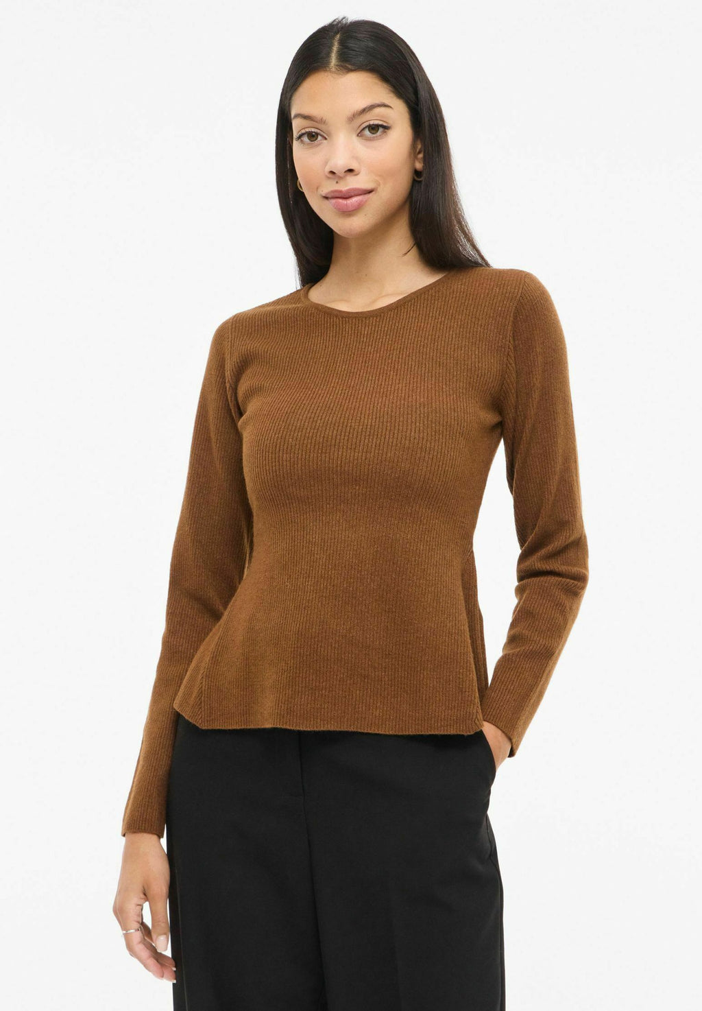 VILA Knitted VIMABLE Peplum
