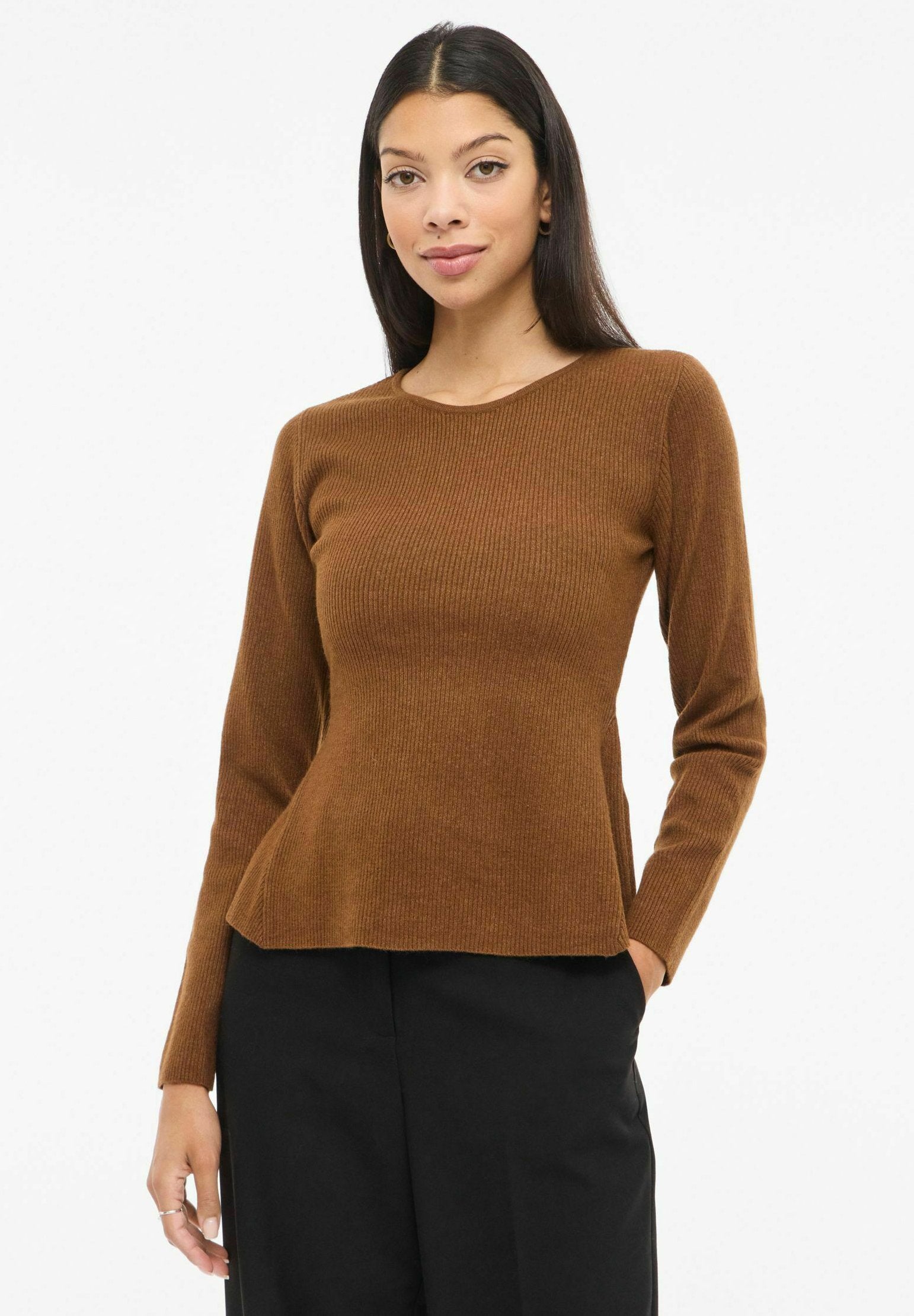 VILA Knitted VIMABLE Peplum