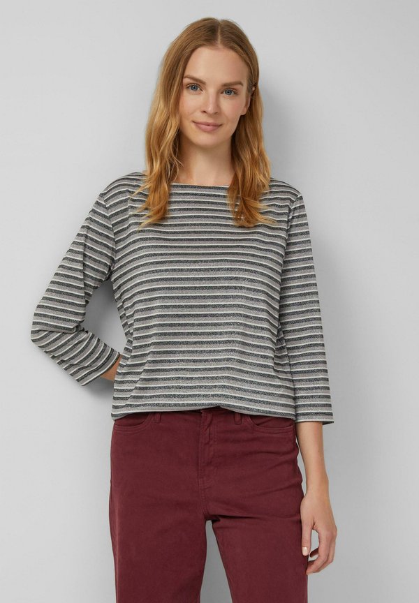 s.Oliver T-SHIRT - Long sleeved top - dunkelgrau