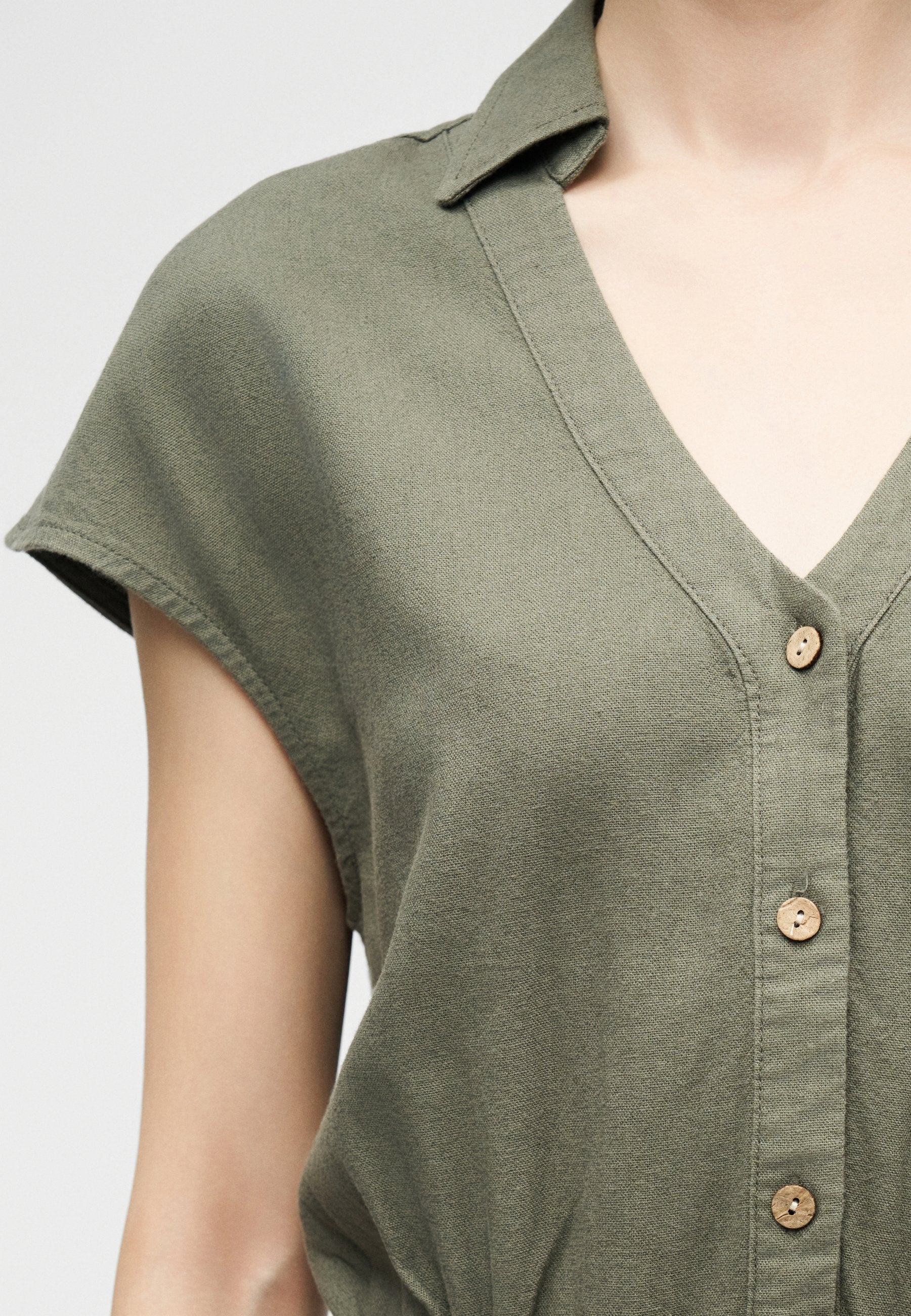 ONLY Playsuit ONLGOA Linen Playsuit
