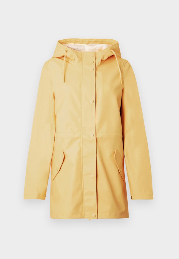 Vero Moda VMMALOU COATED JACKET NOOS - Waterproof jacket - golden haze