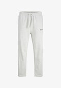 Jack & Jones Relaxed Fit - Tracksuit bottoms - white melange