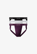 Calvin Klein Underwear ICON 3 PACK - Jockstrap - black/harbor mist/dark purple