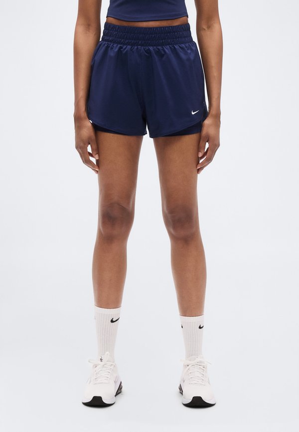 Nike Performance ONE SHORT - Sports shorts - midnight navy/white