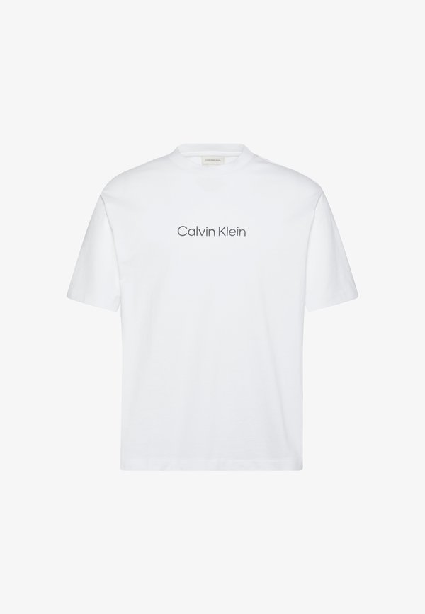 Calvin Klein STANDARD LOGO TEE - Print T-shirt - bright white