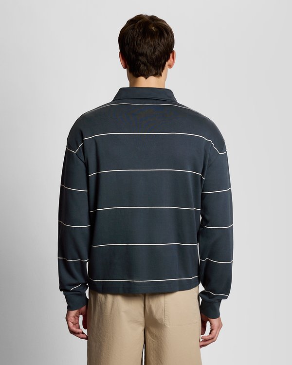 Lyle & Scott STRIPE COLLARED