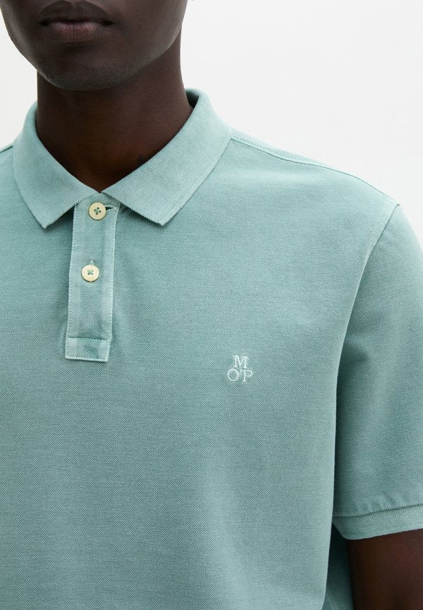 Marc O'Polo SHORT SLEEVE SLITS AT HEM EMBROIDERY