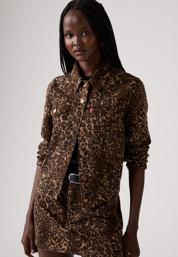 Levi's® ORIGINAL TRUCKER - Denim jacket - brown