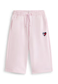 SMILEY FLAG LOGO RELAXED TERRY CULOTTES Media 1
