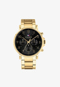 Tommy Hilfiger KING - Chronograph watch - gold coloured black