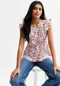 New Look FLORAL RUFFLED