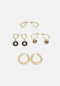 Pieces PCREGITTA EARRINGS 4 PACK