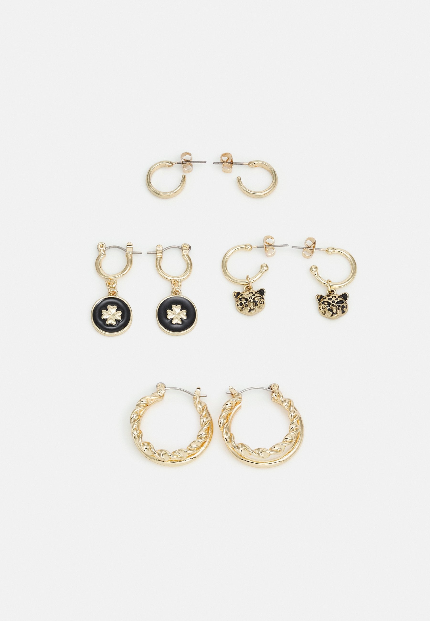 Pieces PCREGITTA EARRINGS 4 PACK