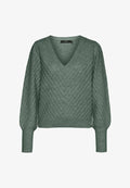 Vero Moda Knitted VMSTINNA Knitted - Jumper - laurel wreath