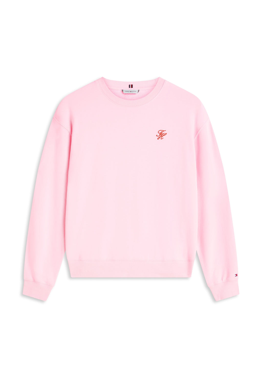 LOGO EMBROIDERY CREW NECK SWEATSHIRT Media 1