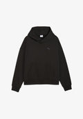 Puma WARDROBE ESSENTIALS BOXY - Hoodie - black