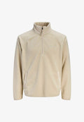 Jack & Jones Fleece sweat Fleece sweat - Fleece jumper - oatmeal