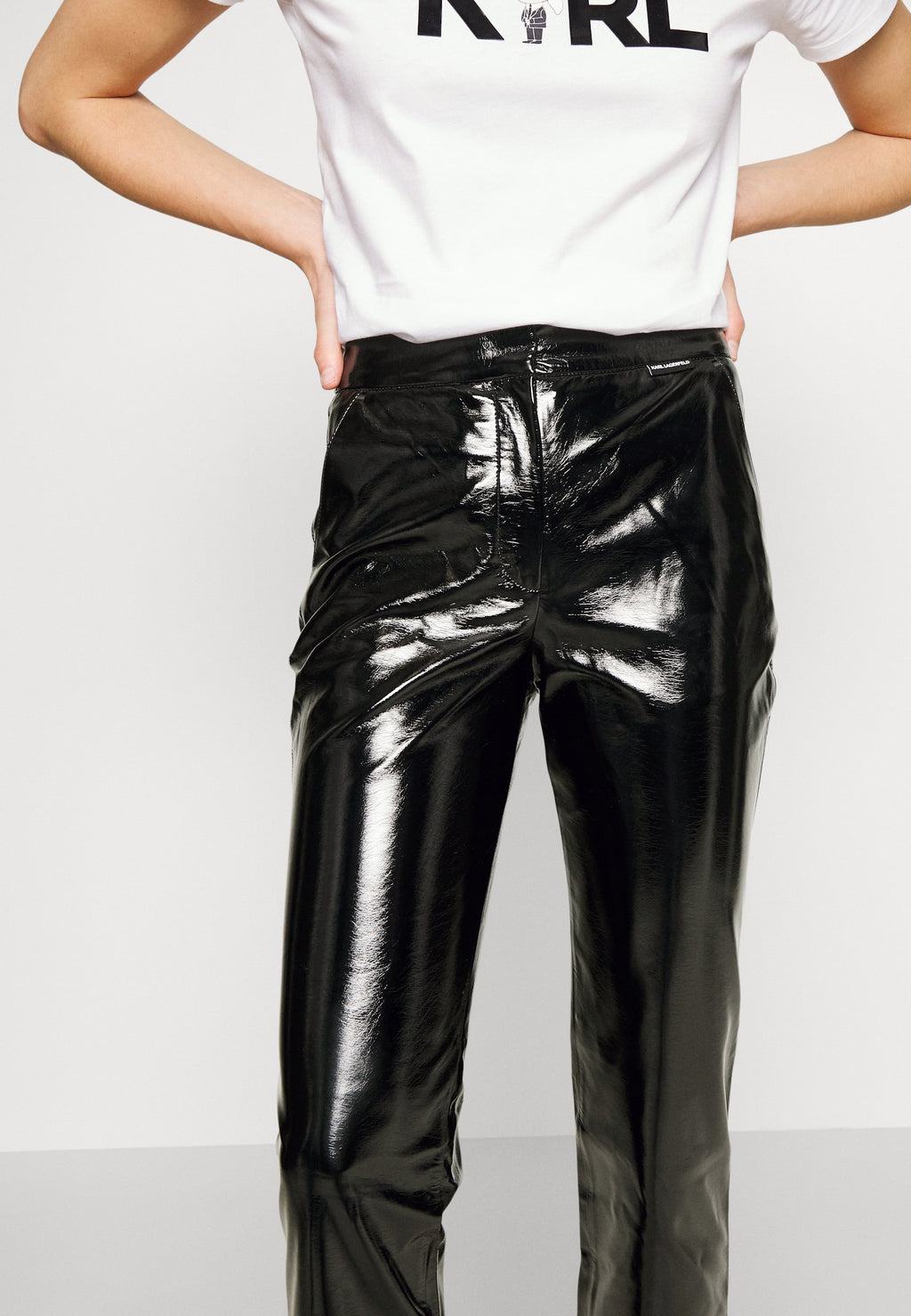 FAUX PATENT PANTS Media 5