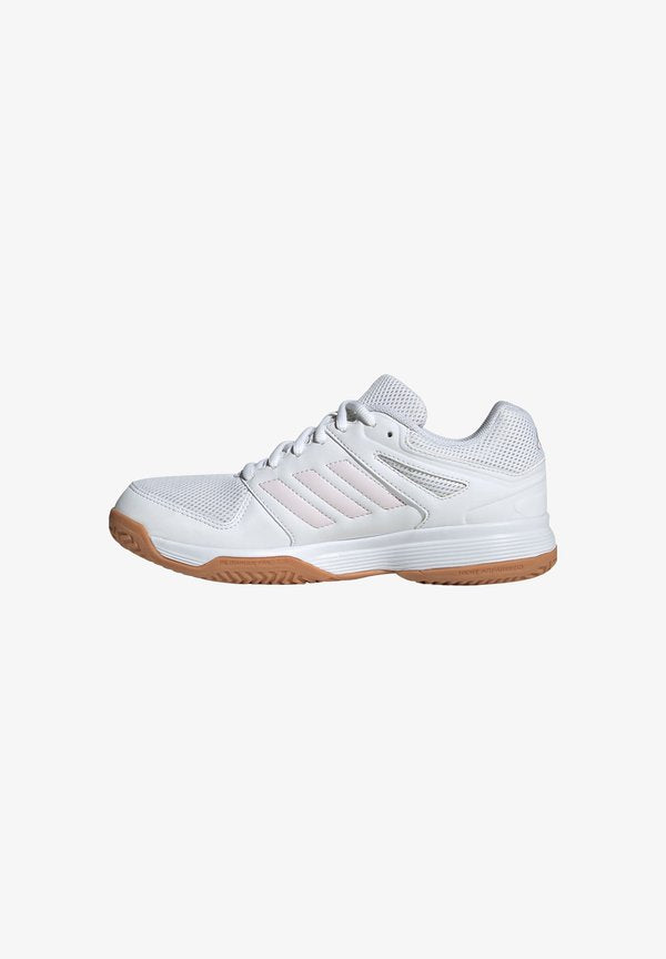 adidas Performance ADIDAS PERFORMANCE SPEEDCOURT INDOOR SHOES - Volleyball shoes - cloud white   distilled pink   core black