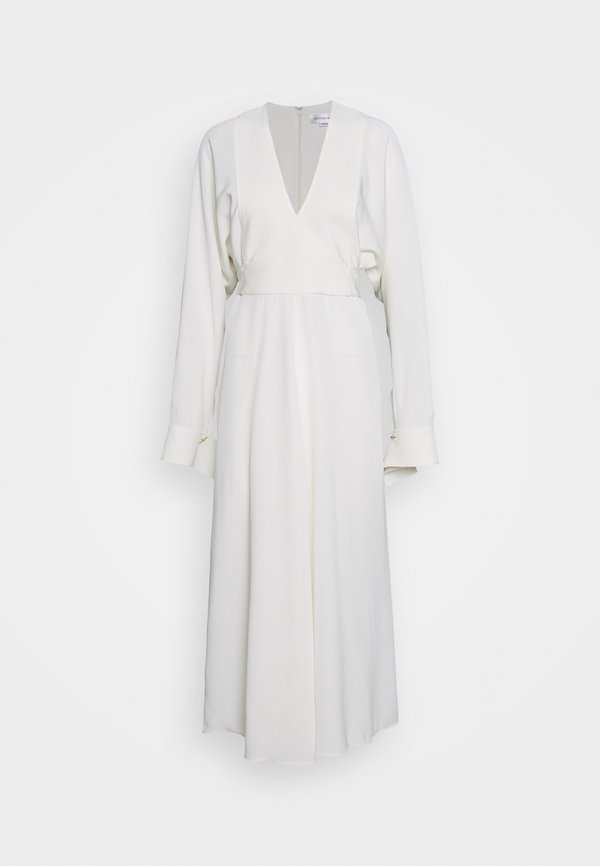 Victoria Beckham WRAP MIDI DRESS