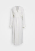 Victoria Beckham WRAP MIDI DRESS