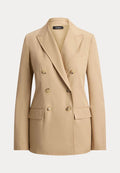 Lauren Ralph Lauren DOUBLE-BREASTED COTTON TWILL BLAZER