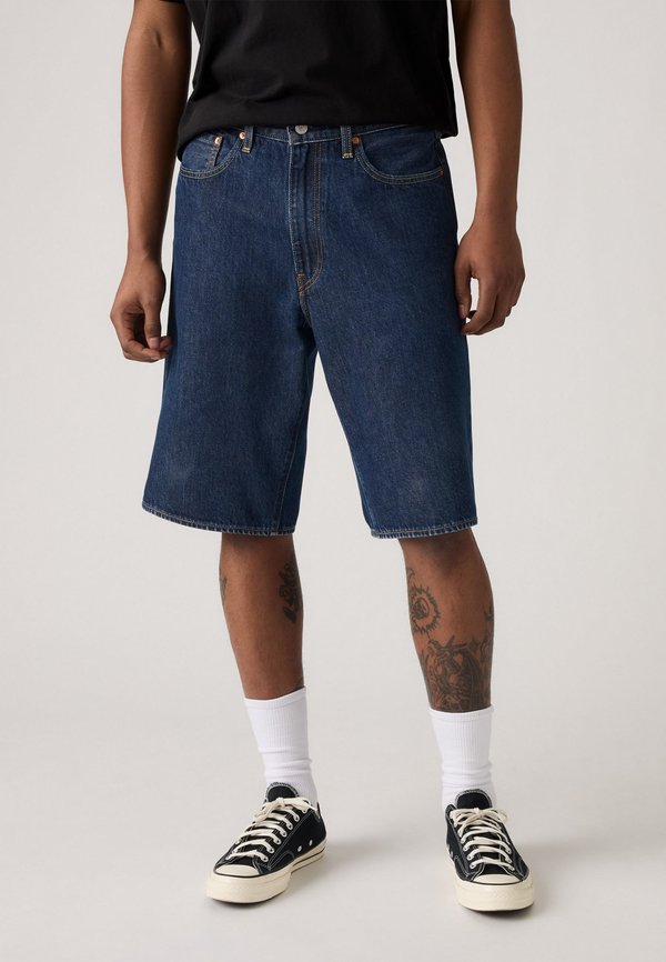 Levi's® 478® BAGGY SHORTS - Denim shorts - dark blue
