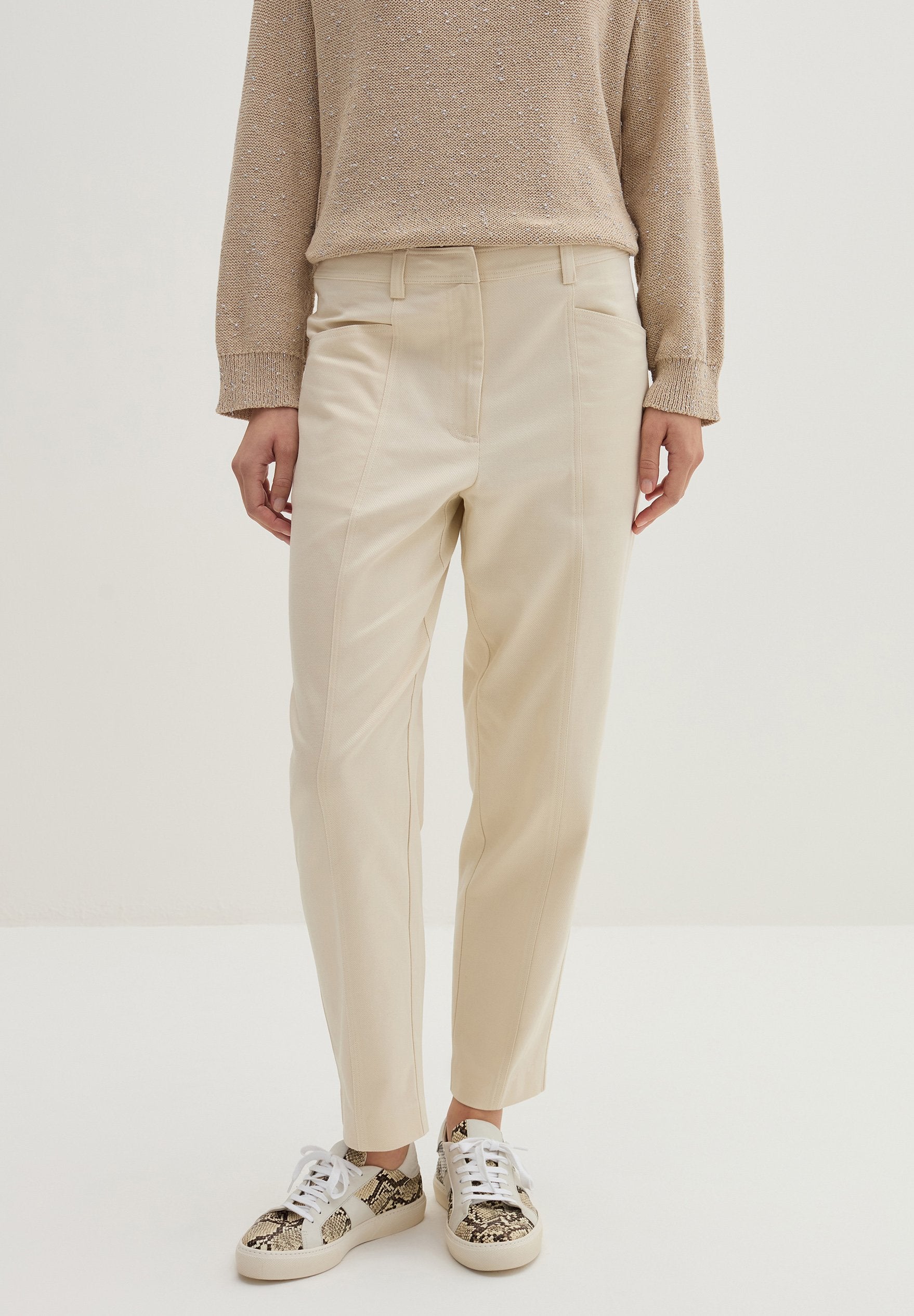 Stefanel CARROT-FIT IN TWILL