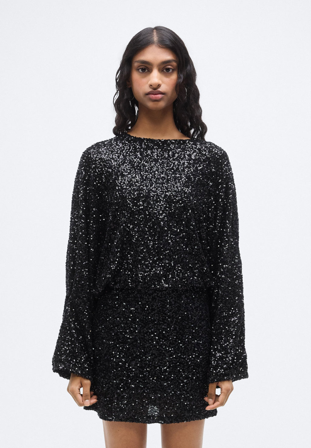 Gina Tricot Petite SEQUIN MINI DRESS