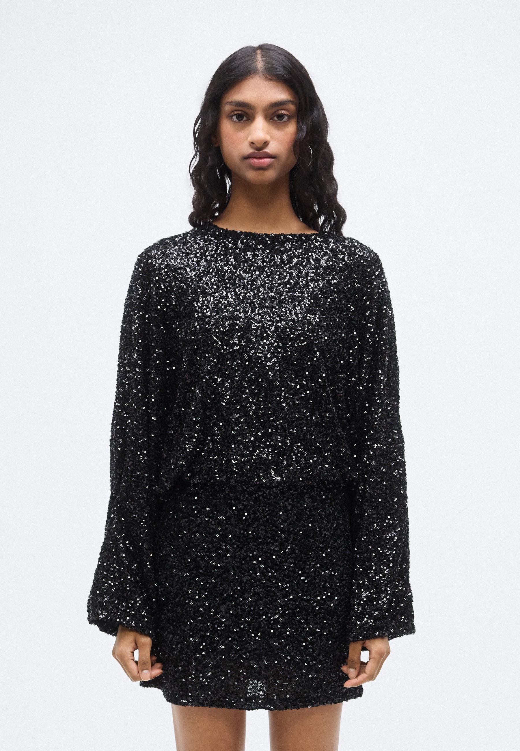 Gina Tricot Petite SEQUIN MINI DRESS