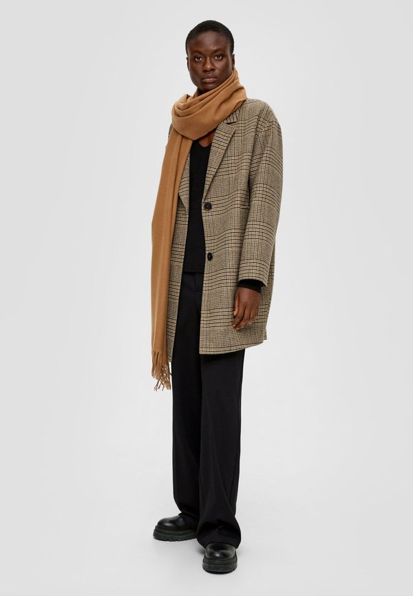 s.Oliver MIT FRANSEN - Scarf - sandstein