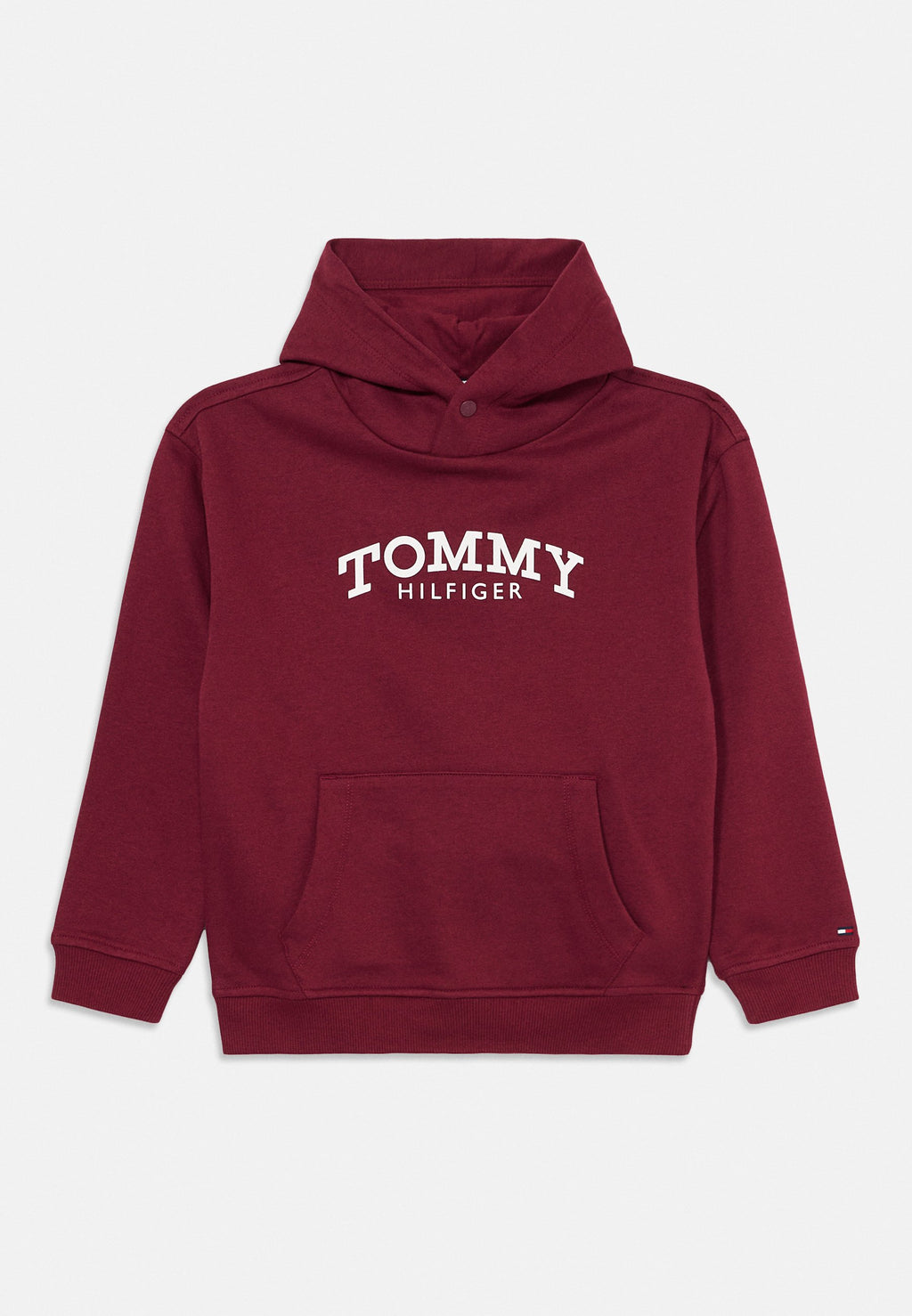 LOGO PRINT FLEECE HOODY Media 1