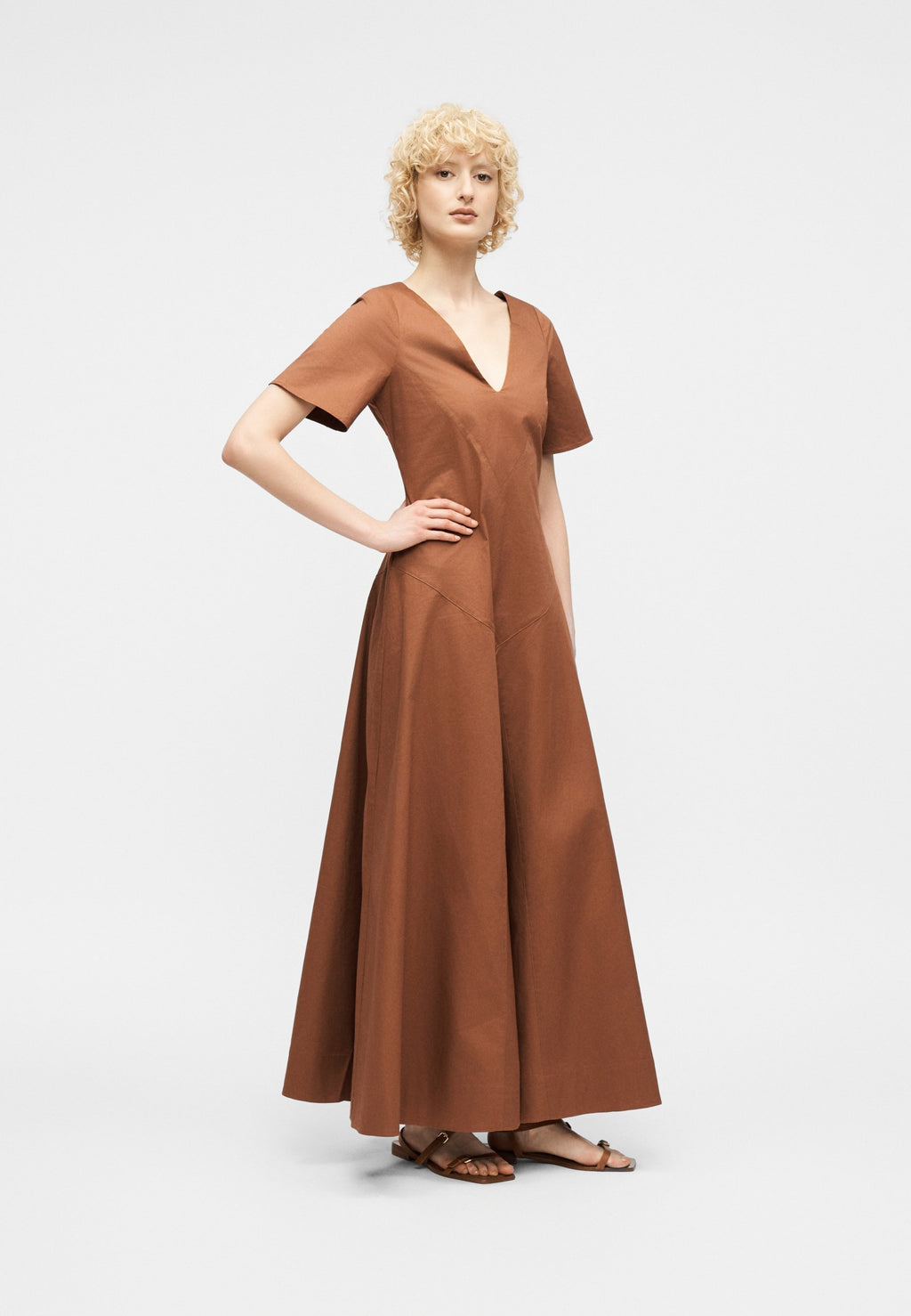 Topshop MIDI DRESS