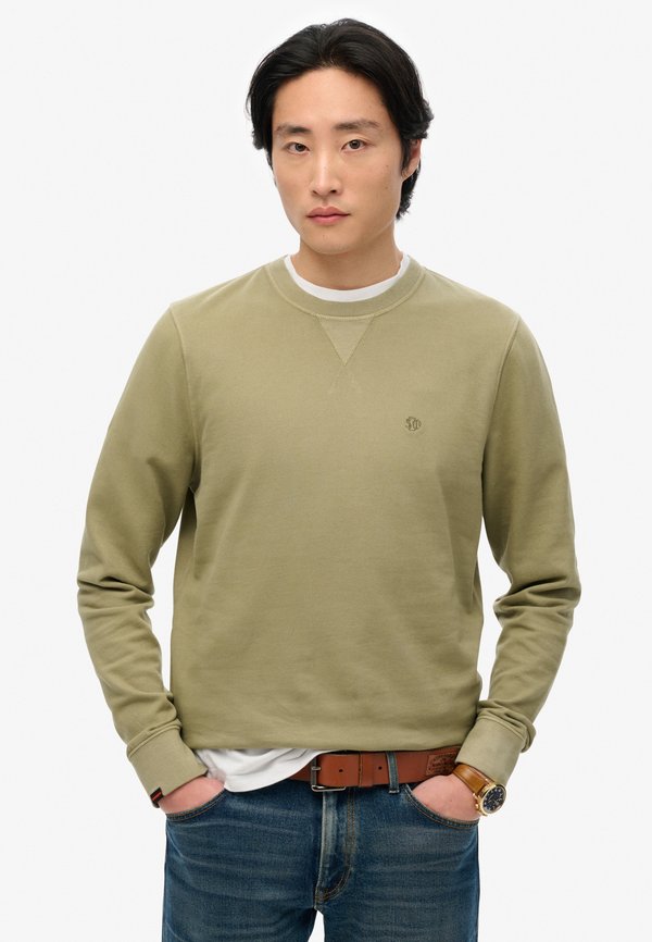 Superdry & Co CLASSIC ESSENTIAL - Sweatshirt - light khaki green