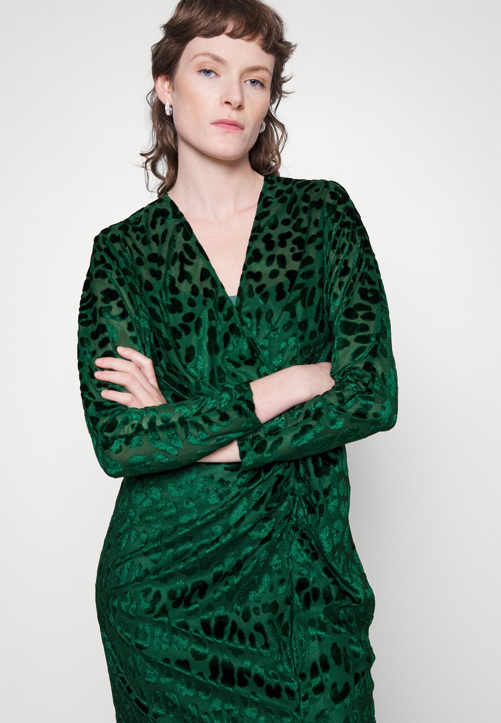 Closet CLOSET LONDON KIMONO MIDI DRESS