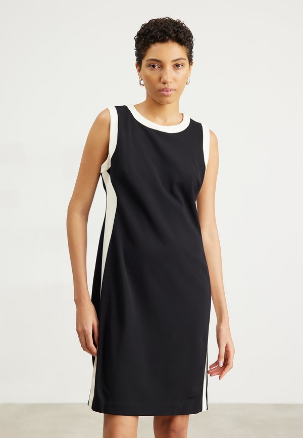 DKNY CONTRAST NECK AND SIDES
