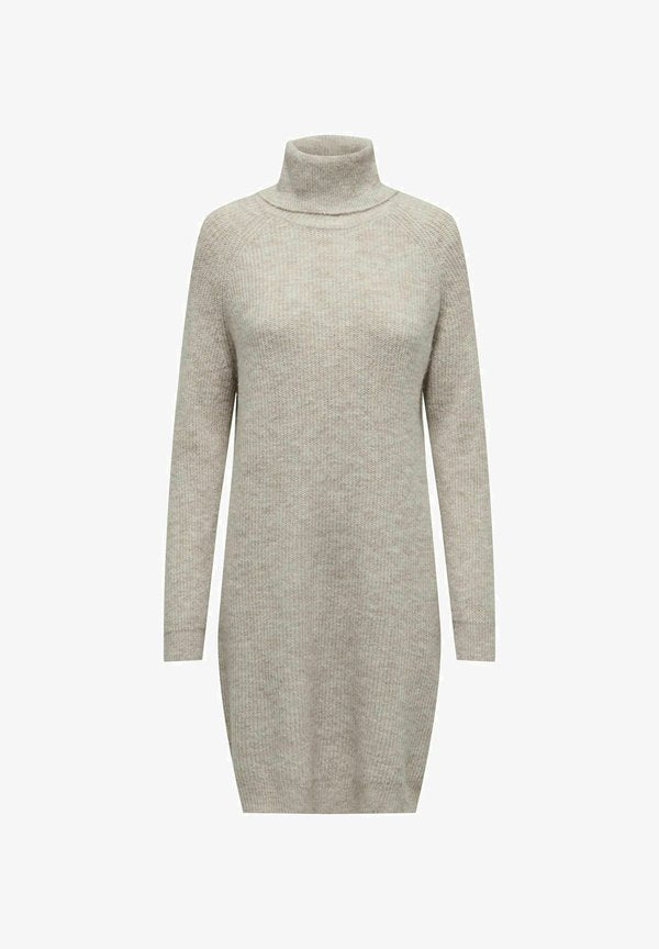 ONLY Knitted ONLSILLY Short - Jumper dress - pumice stone