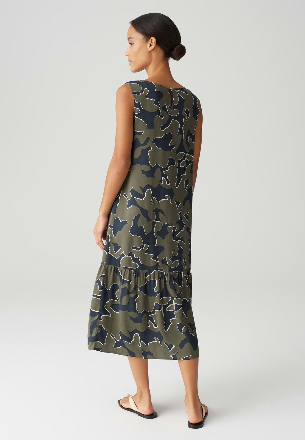 OPUS RELAXED FIT MIDI PRINT