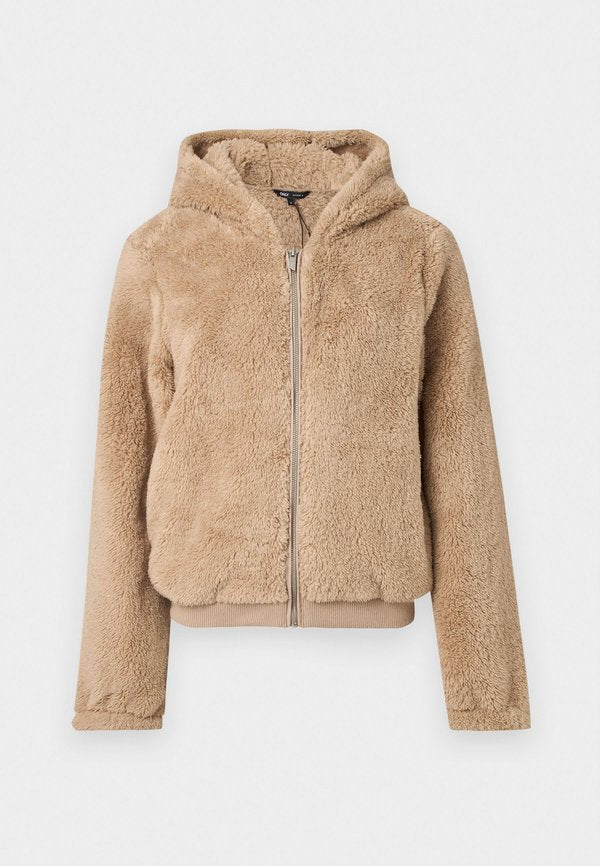 ONLY ONLNEWANNA - Fleece jacket - beige