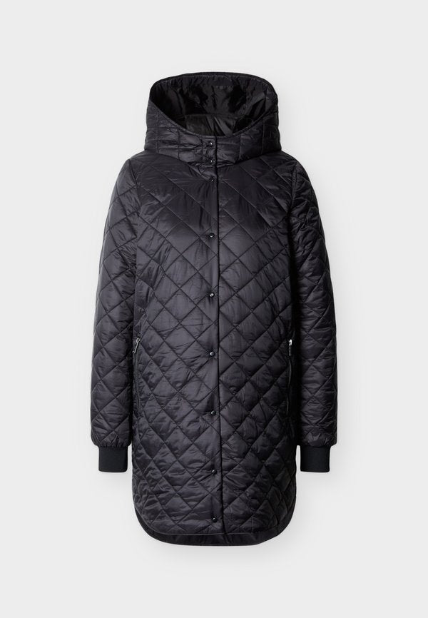 Vero Moda Tall VMHAYLE HOOD JACKET - Short coat - black