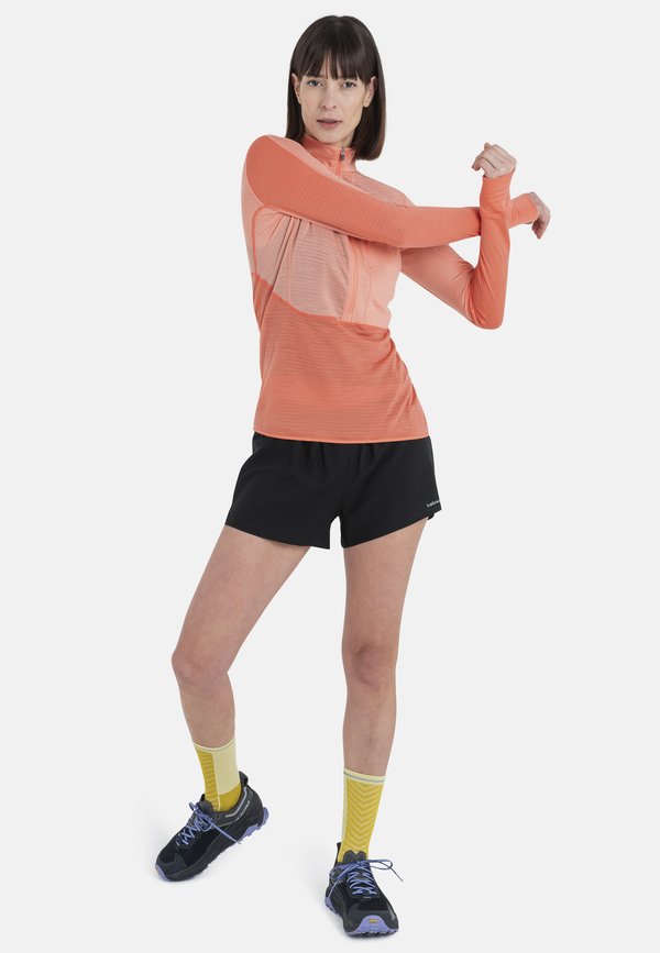 icebreaker MERINO 200 MID WEIGHT  REAL FLEECE DESCENDER  HALF ZIP
