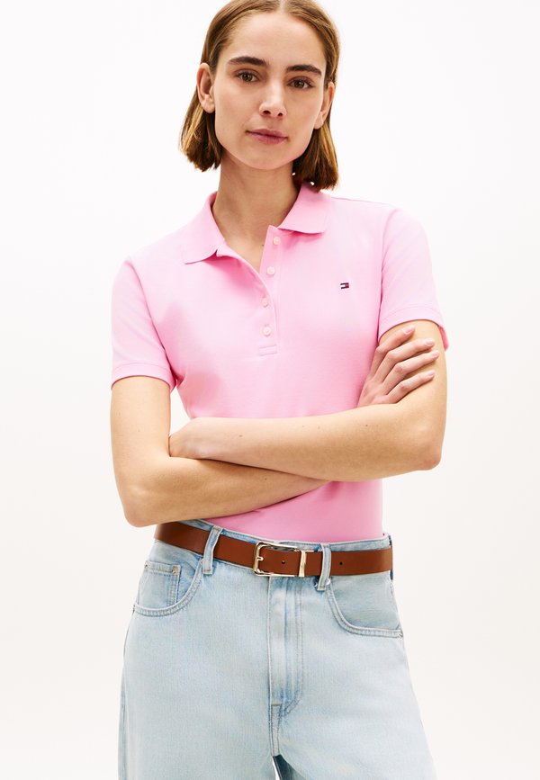 Tommy Hilfiger SLIM FIT - Polo shirt - rose petal