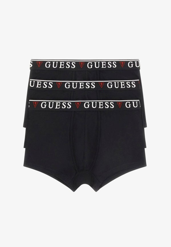 Guess BRIAN HERO 3 PACK - Trunks - schwarz