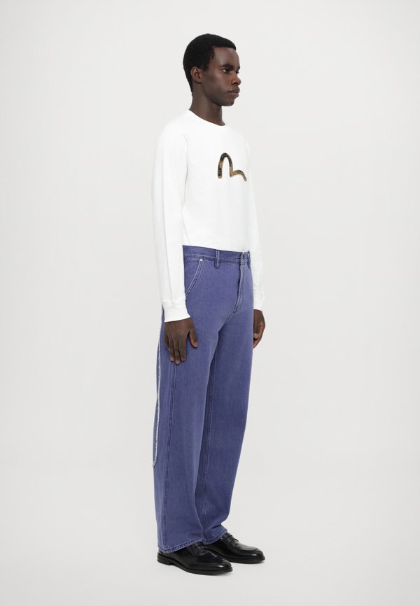Evisu WORK PANT WITH DISTRESSED BACK DAICOCK SHAPE