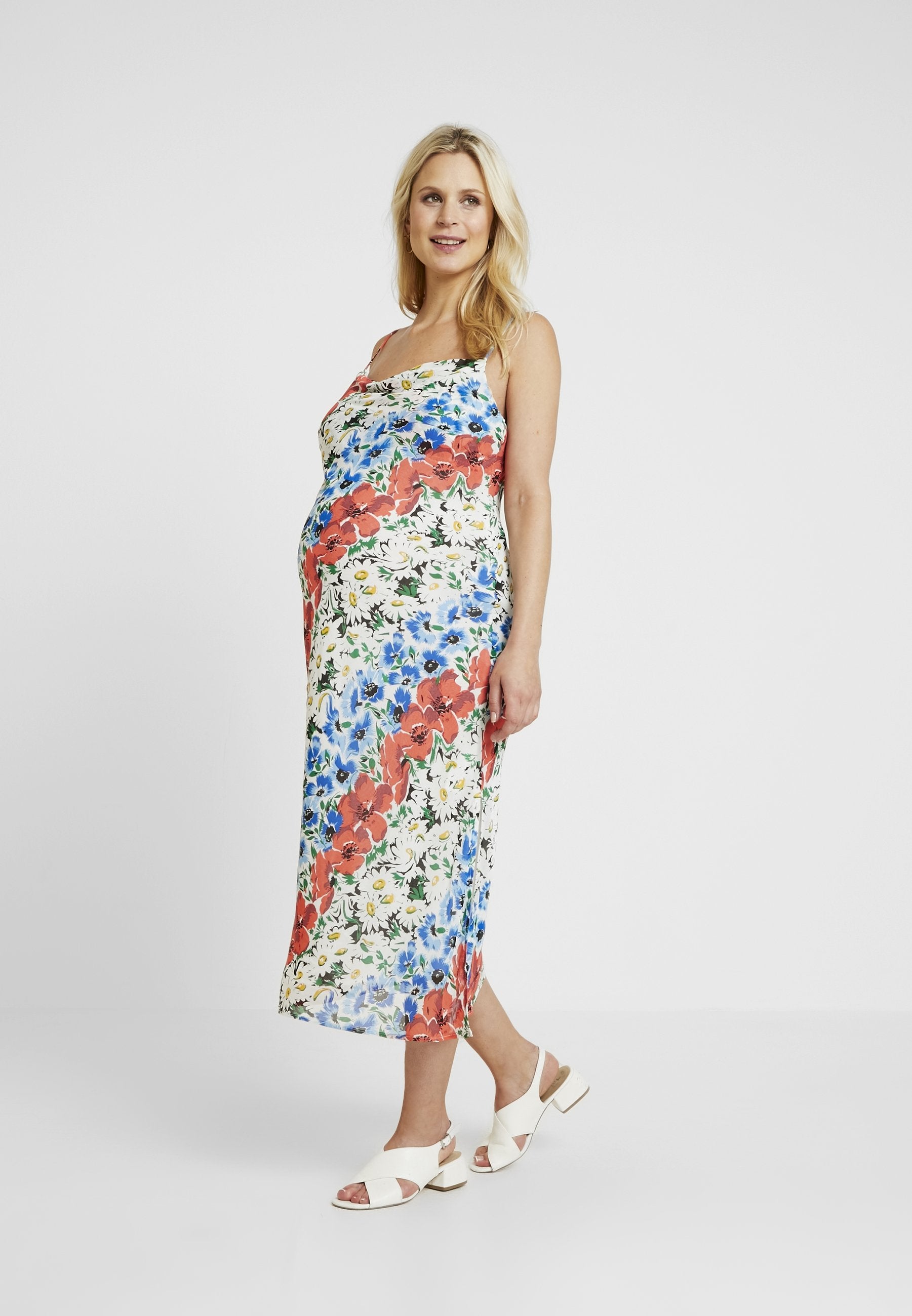 Topshop Maternity GLITCH FLORAL DRESS