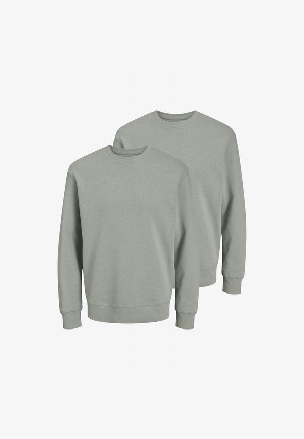 Jack & Jones 2ER PACK - Sweatshirt - ultimate grey